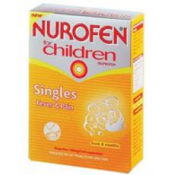 Nurofen For Children Singles Strawberry Flavour - 16 Sachets