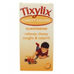 Tixylix Chesty Cough Blackcurrant Flavour -  100ml