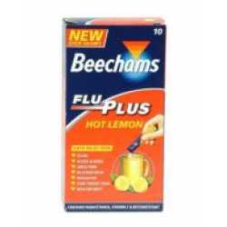 Beechams Flu Plus Hot Lemon - 10 Sachets