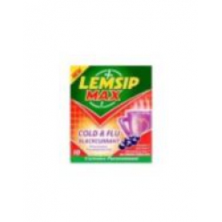 Lemsip Max Cold and Flu relief - Blackcurrent flavour - 10 sachets