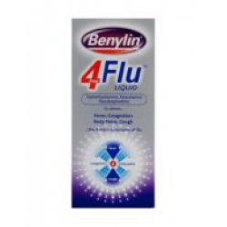 Benylin 4 Flu Liquid - 200ml
