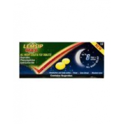 Lemsip Max All Night Cold & Flu Tablets - 16 Tablets