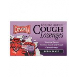 Covonia Double Action Cough Lozenges - Berry Blast 51g