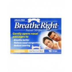 Breathe Right Nasal Strips - 10 strips