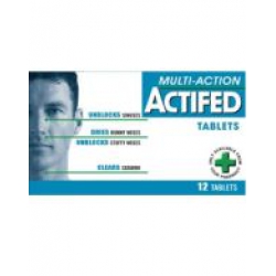 Multi-Action ACTIFED Tablets - 12 Tablets