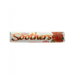 Halls Soothers Strawberry Flavour Sweets with Liquid Centre - 45g