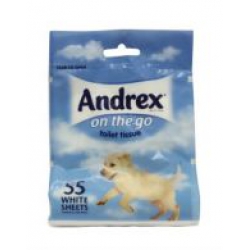 Andrex On The Go Toilet Tissue Roll