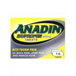 Anadin Ibuprofen - 16 Tablets