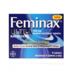 Feminax Ultra 250mg Gastro-resistant Tablets - 9 Tablets