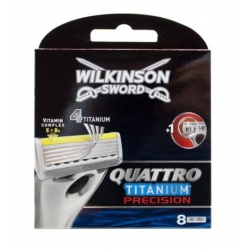 Wilkinson Sword Quattro Titananium Precision blades 8s