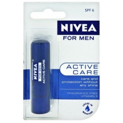 Nivea For Men SPF6 Lip Care Lip Balm 4.8g