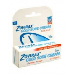 Zovirax Cold Sore Cream - 2g Tube