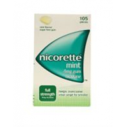 Nicorette Mint 4mg Gum - 105 Pieces