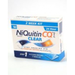 NiQuitin CQ 24 Hour Clear Patches - Step 1