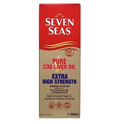 Seven Seas Extra High Strength Omega-3 Pure Cod Liver Oil - 300ml