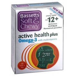 Bassett Soft & Chewy Multivitamin for 12+, Citrus Flavour