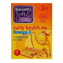 Bassett Soft & Chewy Multivitamin for 3+, Orange Flavour