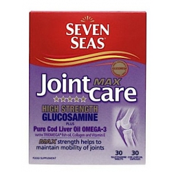 JointCare Max - 30 Glucosamine Tablets 30 Cod Liver Oil Capsules