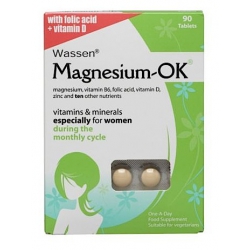 Wassen Magnesium OK Tablets - 90 Tablets